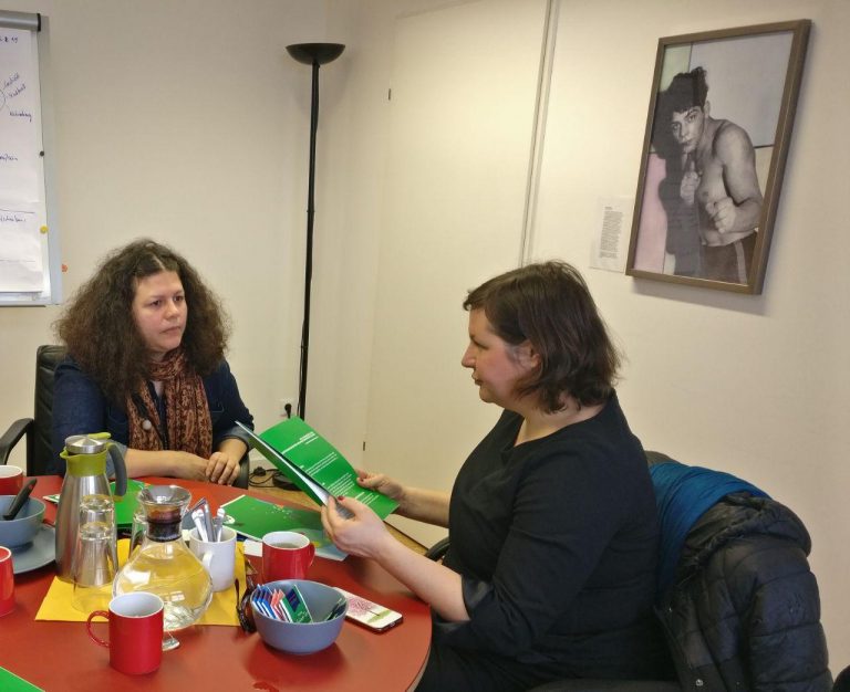 Besuch beim Projekt „Selbstverteidgung mit Worten“