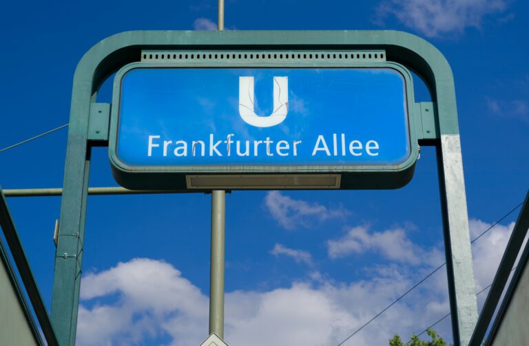 Verkehrsbelastung an der Frankfurter Allee